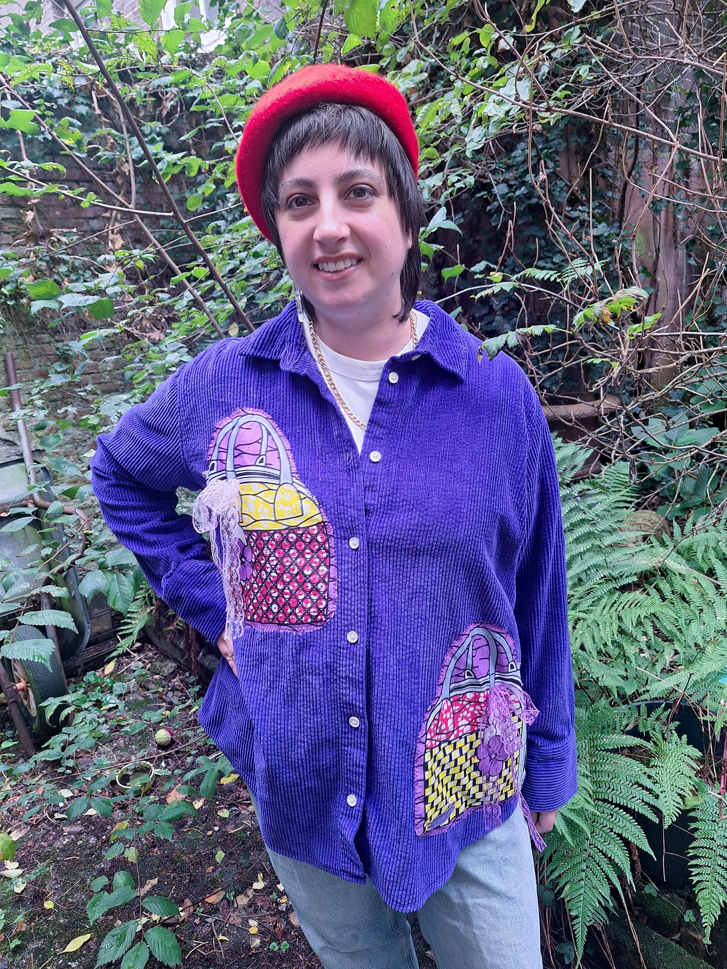 Bag Lady Corduroy Shirt Jacket