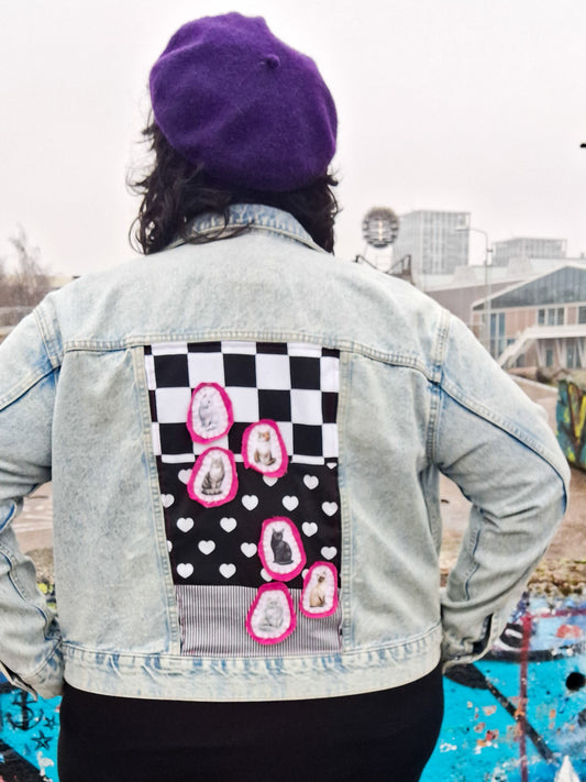 Childless Cat Lady Denim Jacket
