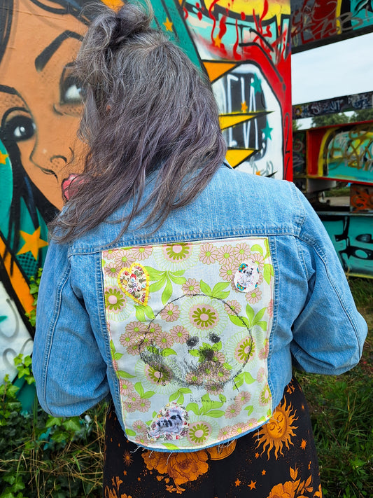 I Heart Dogs Denim Jacket