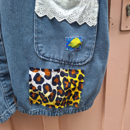 Patched Up Denim Shirt