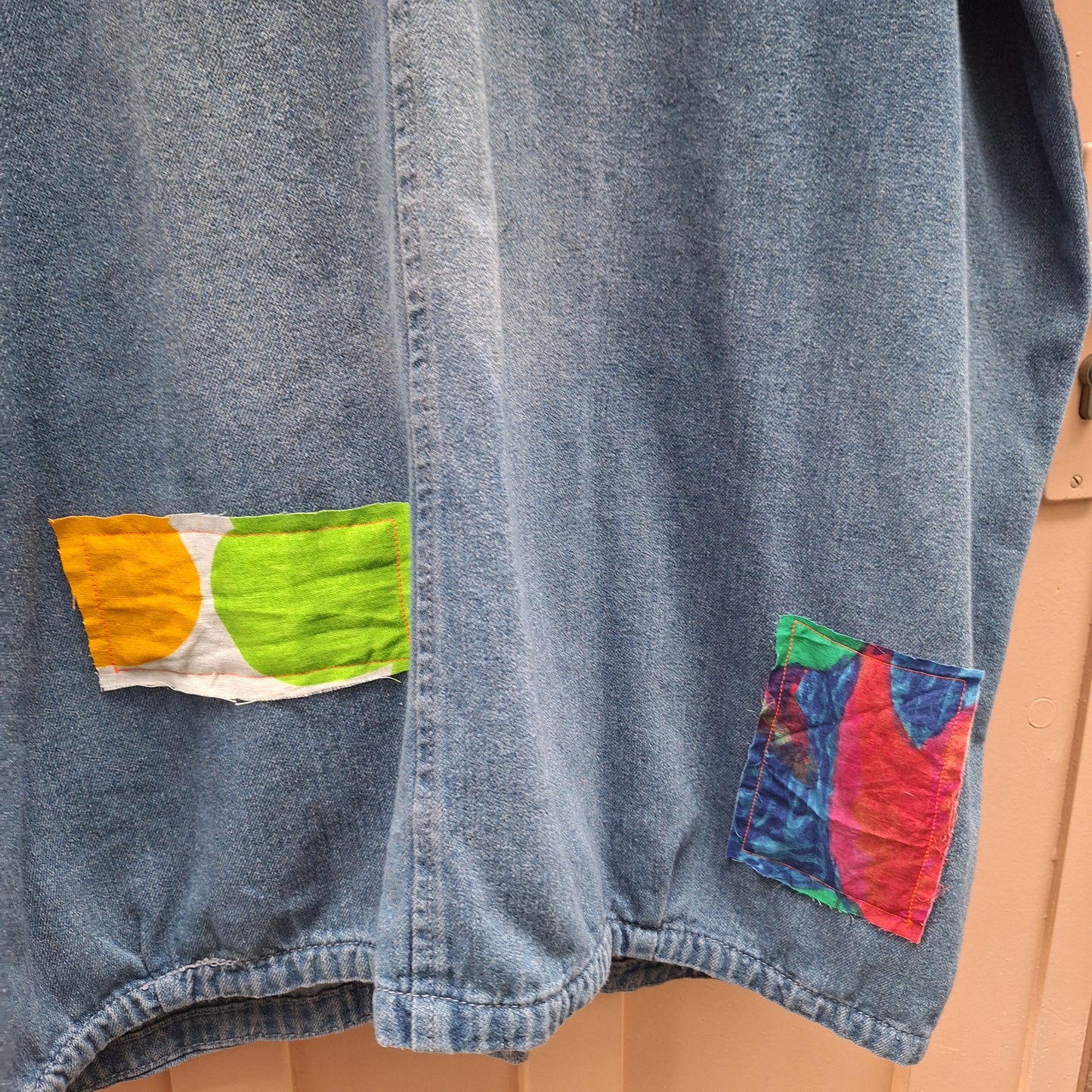 Patched Up Denim Shirt