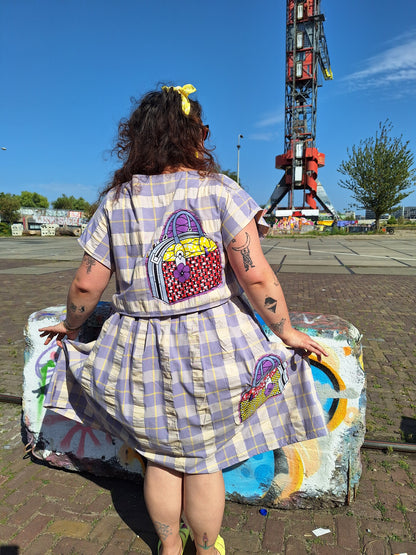 Bag Lady Top and Skirt Set