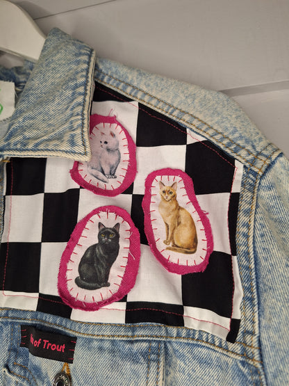 Childless Cat Lady Denim Jacket