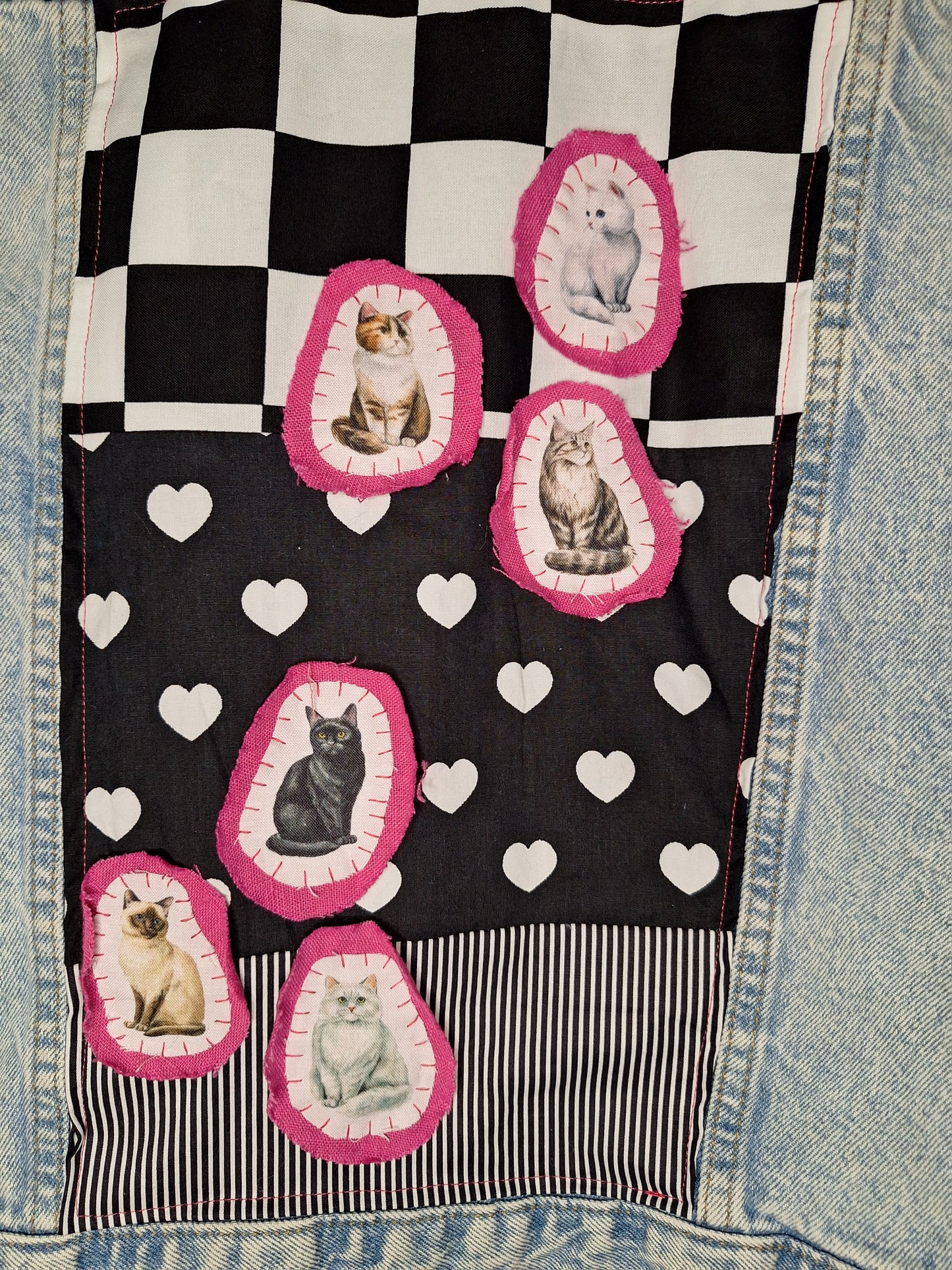 Childless Cat Lady Denim Jacket