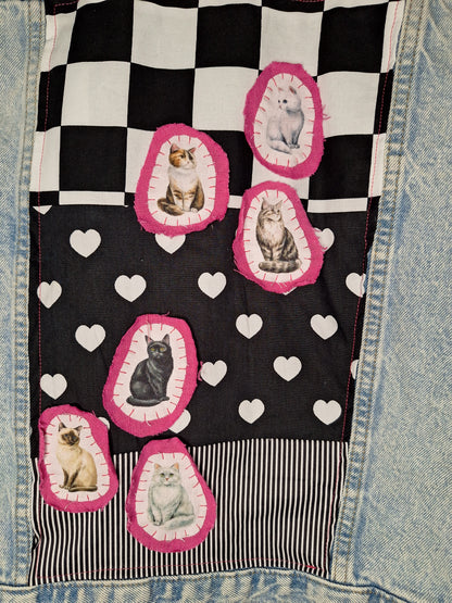 Childless Cat Lady Denim Jacket