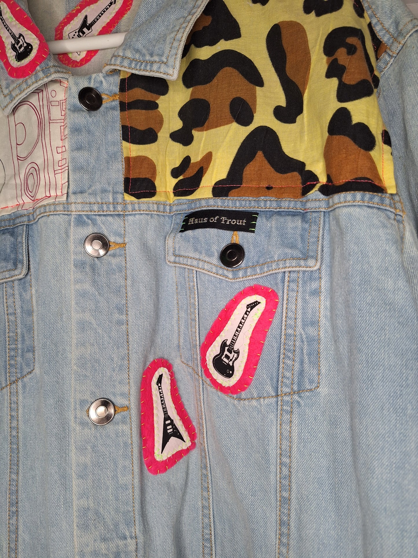 I'm With The Band Denim Jacket