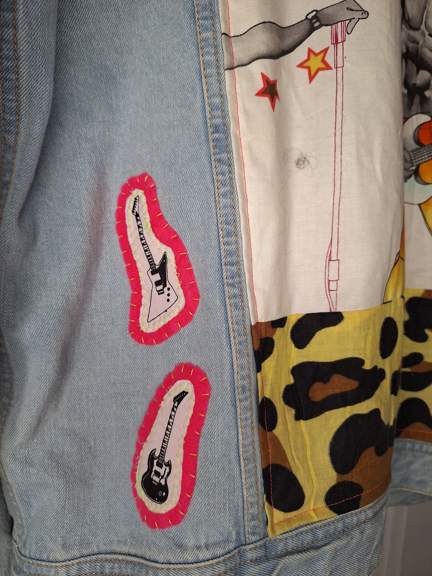 I'm With The Band Denim Jacket
