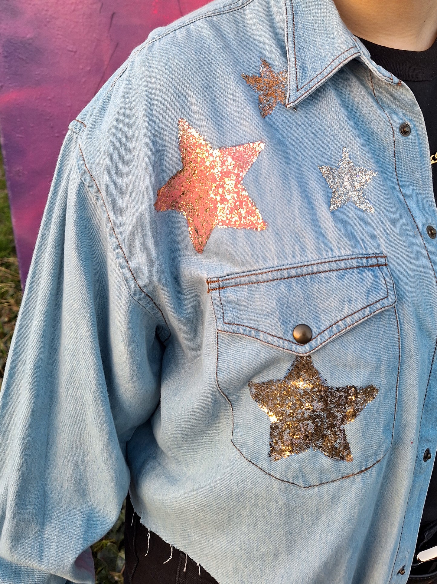Bloodsucker Denim Shirt