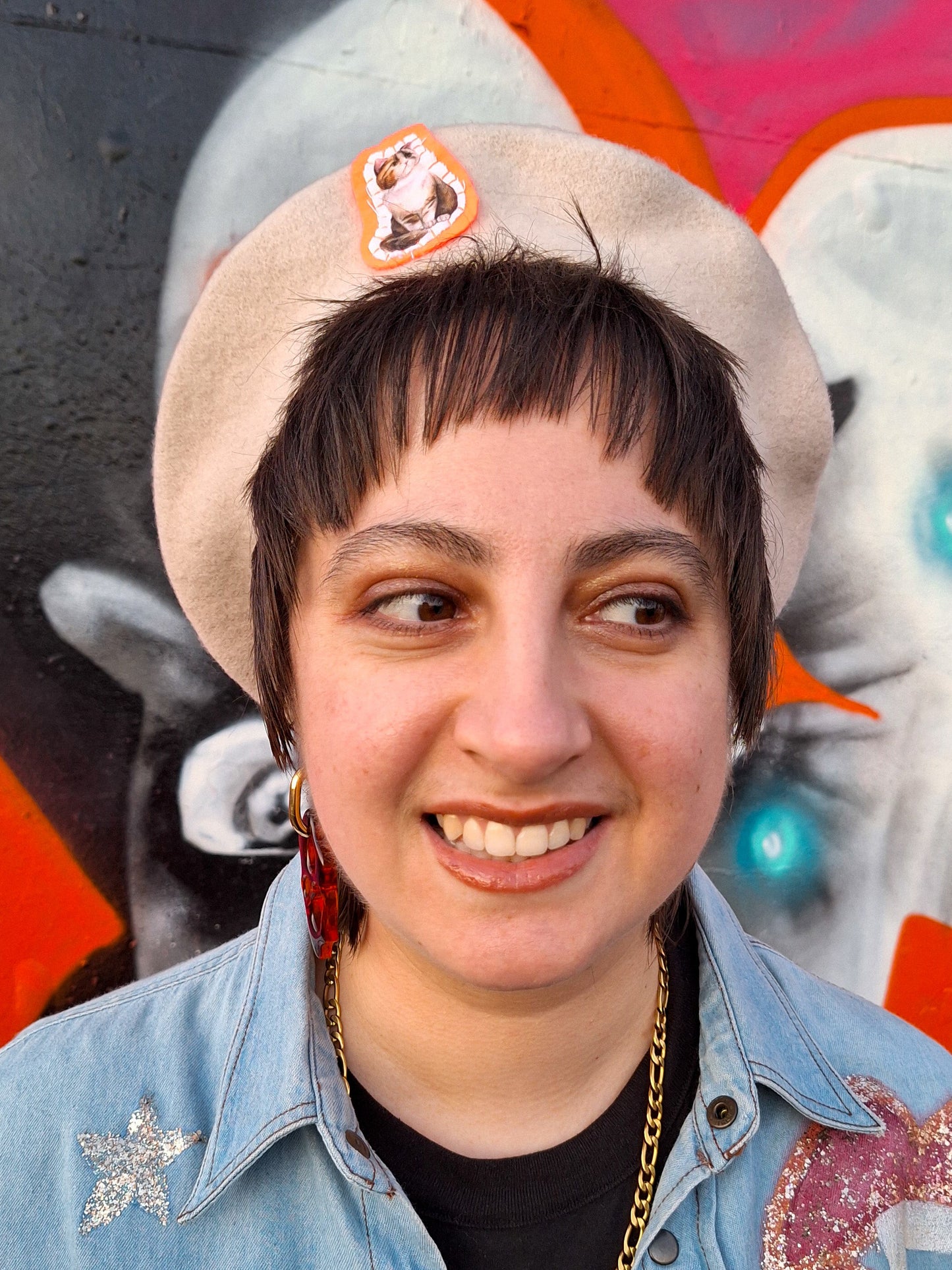 Cat Lady Beret