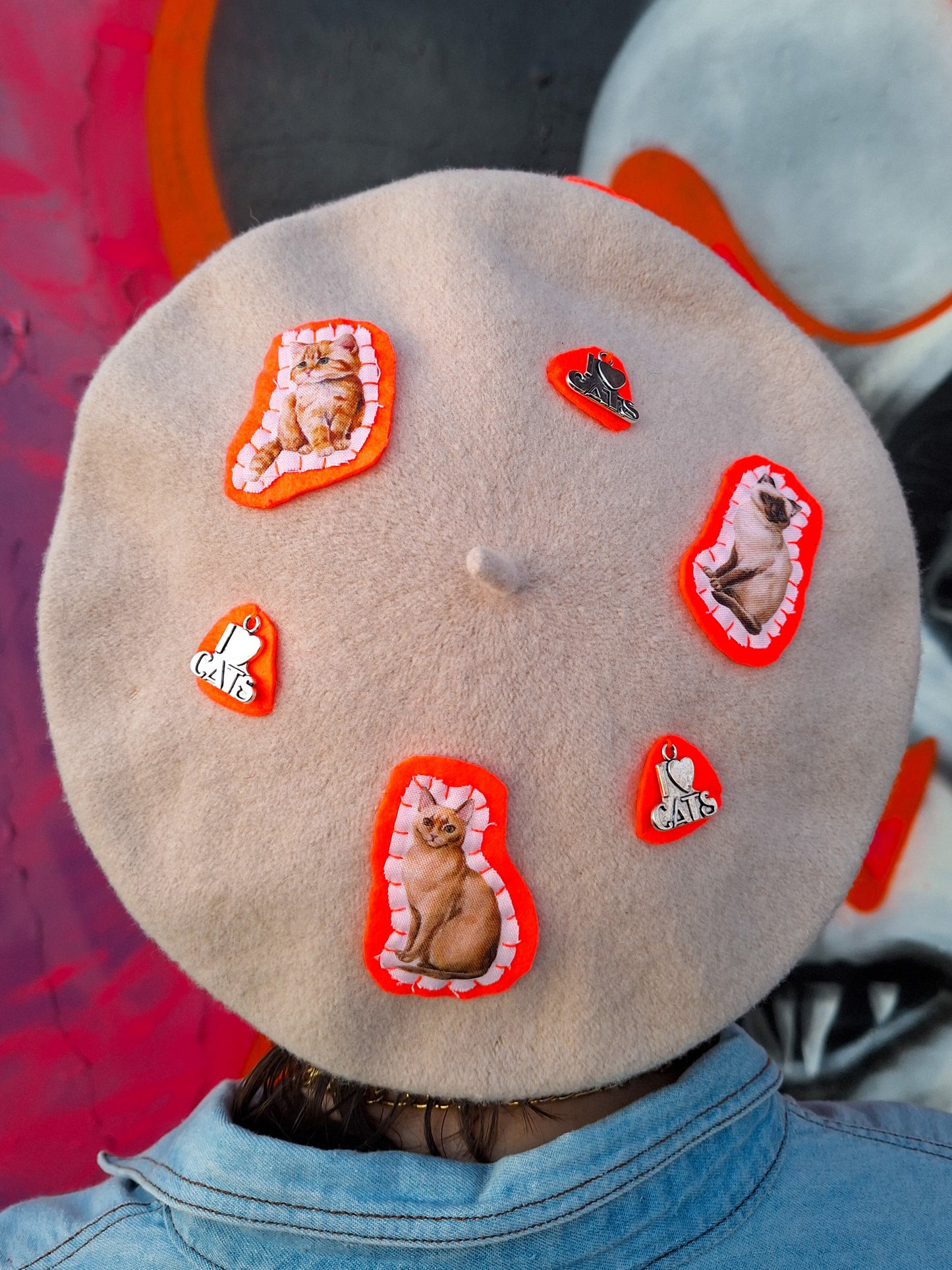 Cat Lady Beret