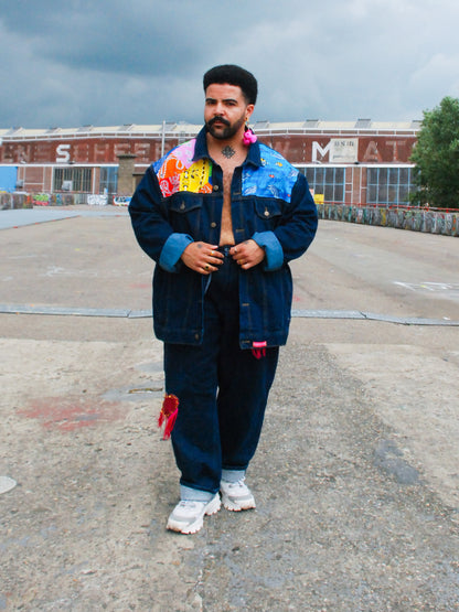 Dolphins & Rainbows Denim Jacket