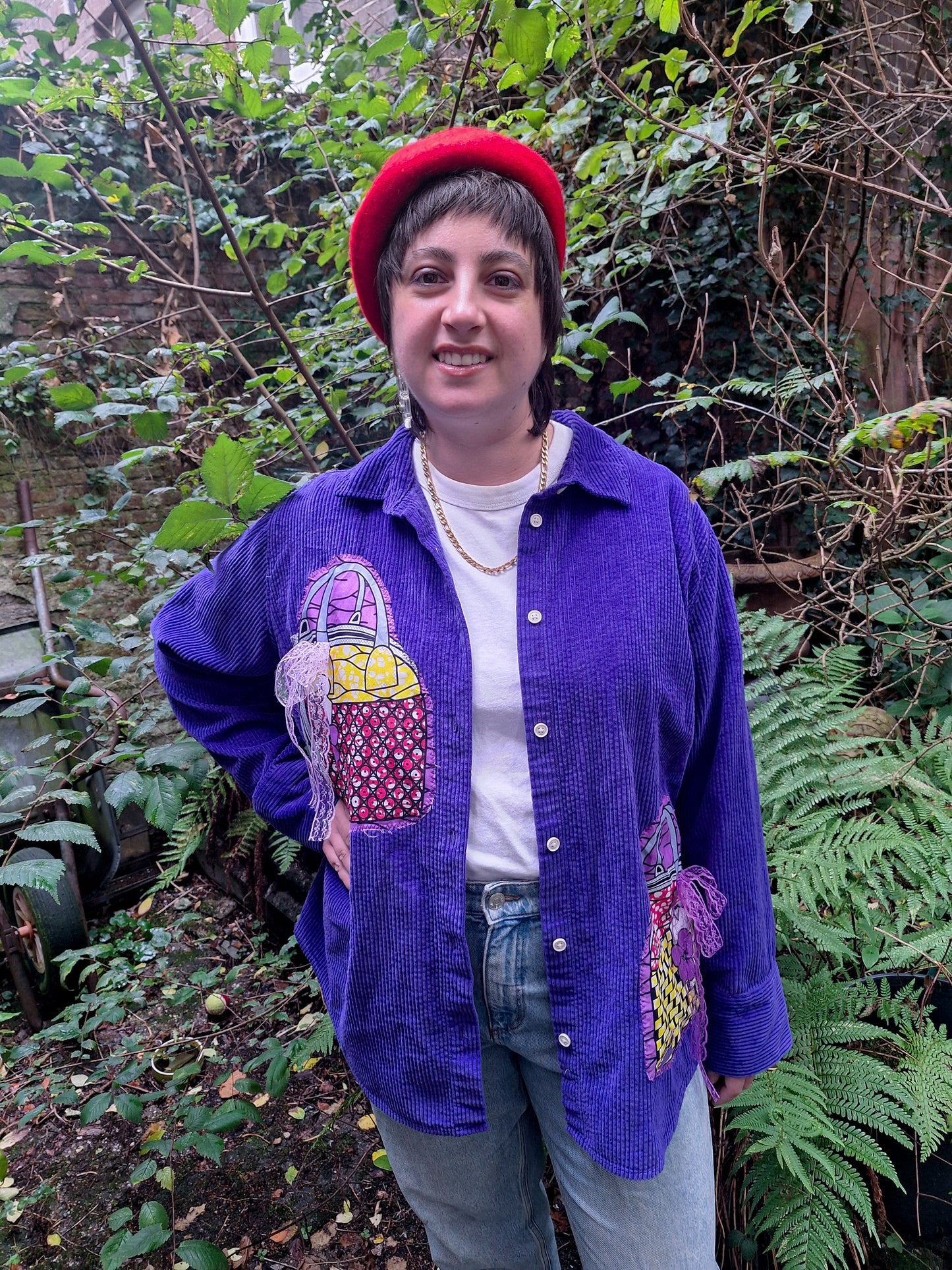 Bag Lady Corduroy Shirt Jacket