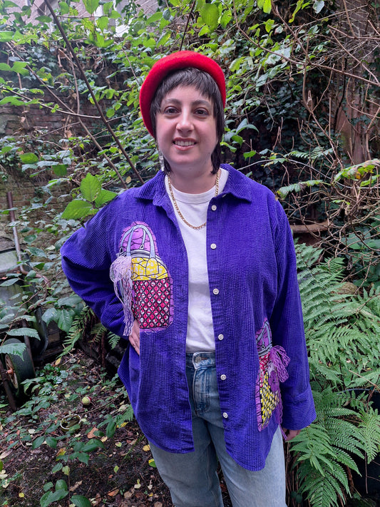 Bag Lady Corduroy Shirt Jacket