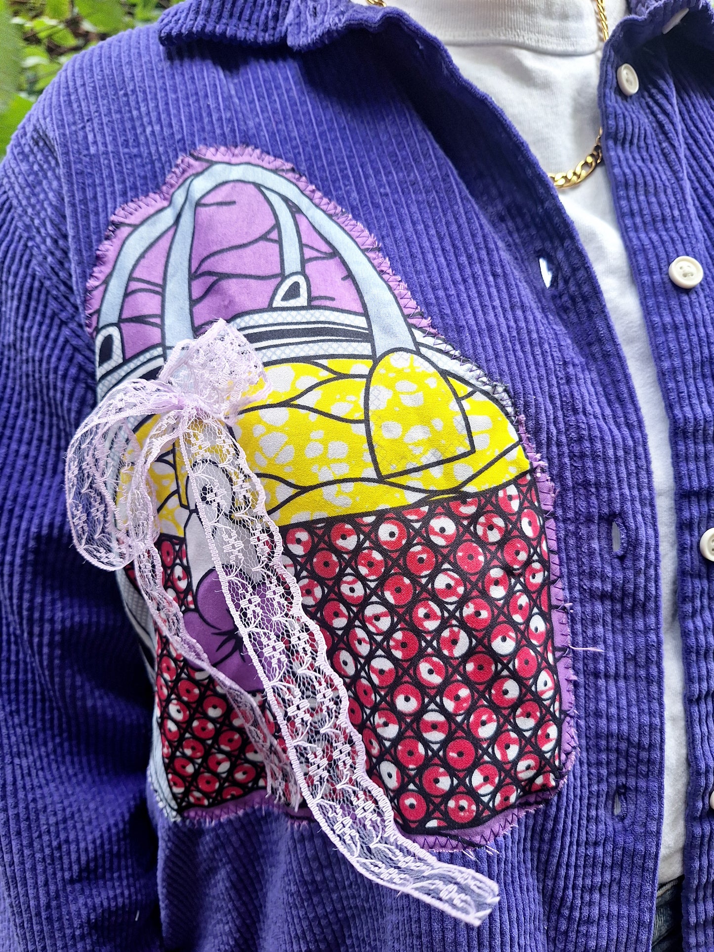Bag Lady Corduroy Shirt Jacket