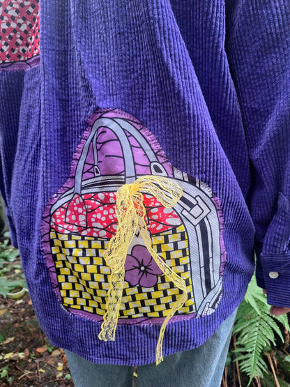 Bag Lady Corduroy Shirt Jacket