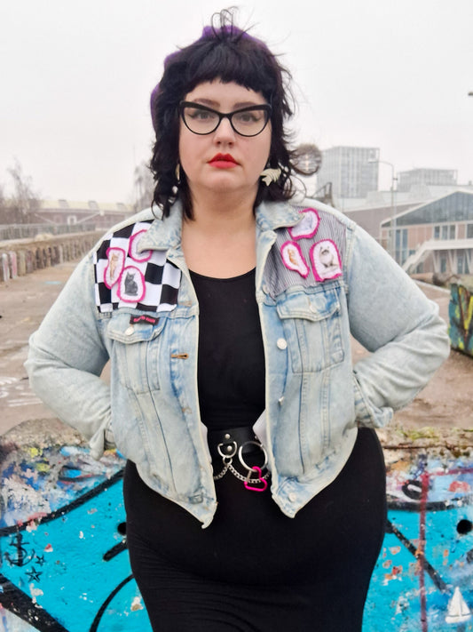 Childless Cat Lady Denim Jacket