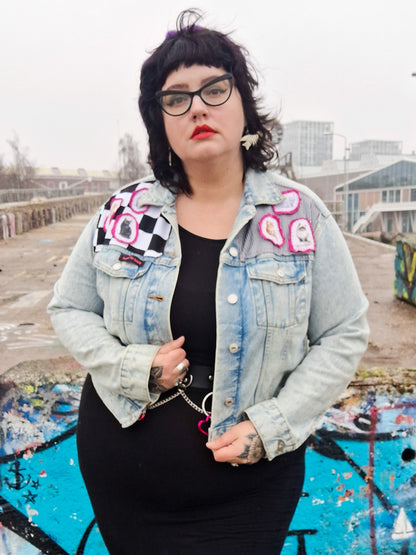 Childless Cat Lady Denim Jacket