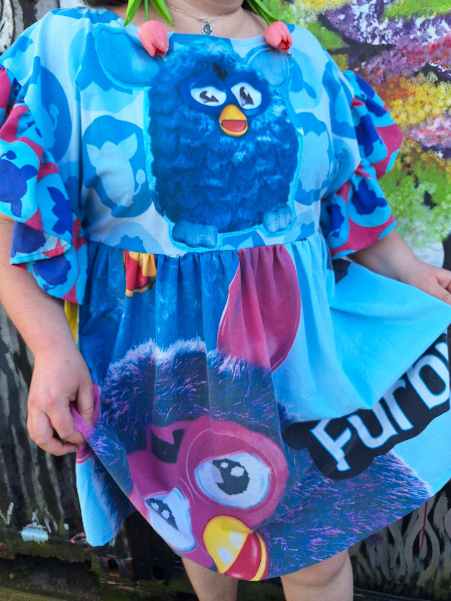 Furbilicious Ruffle Dress