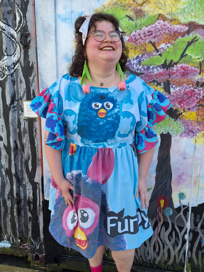 Furbilicious Ruffle Dress
