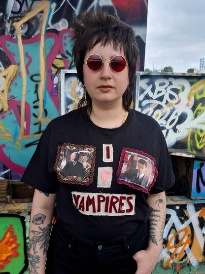 I Heart Vampires T-shirt Louis & Lestat (Interview with the Vampire, The Vampire Lestat)