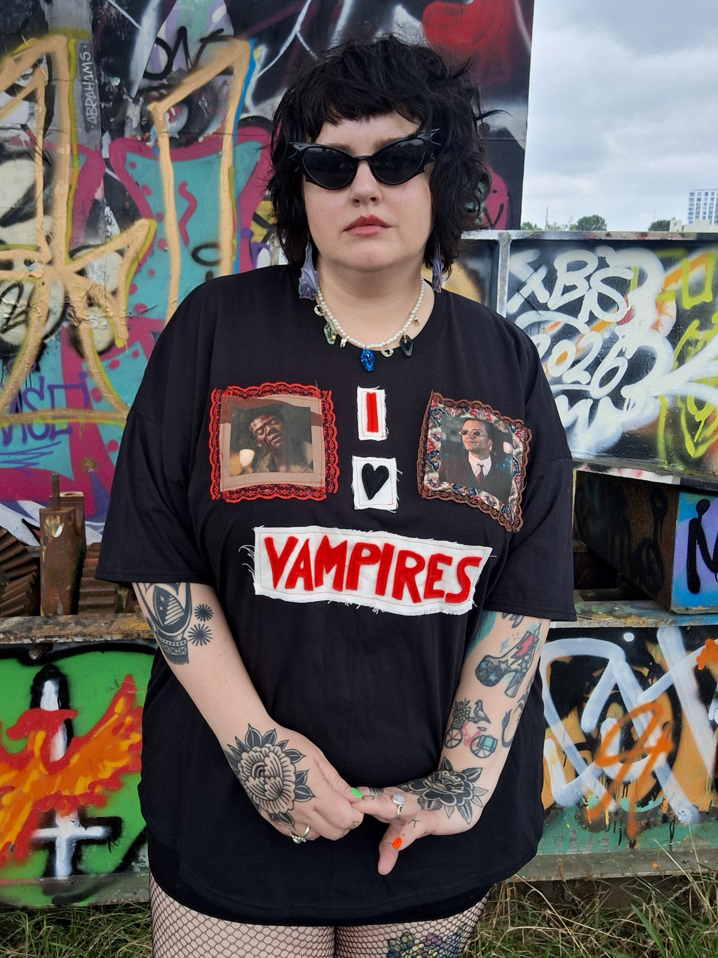 I Heart Vampires T-shirt Louis de Pointe Du Lac (Interview with the Vampire, The Vampire Lestat)