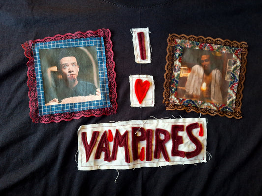 I Heart Vampires T-shirt Louis & Armand (Interview with the Vampire, The Vampire Lestat)