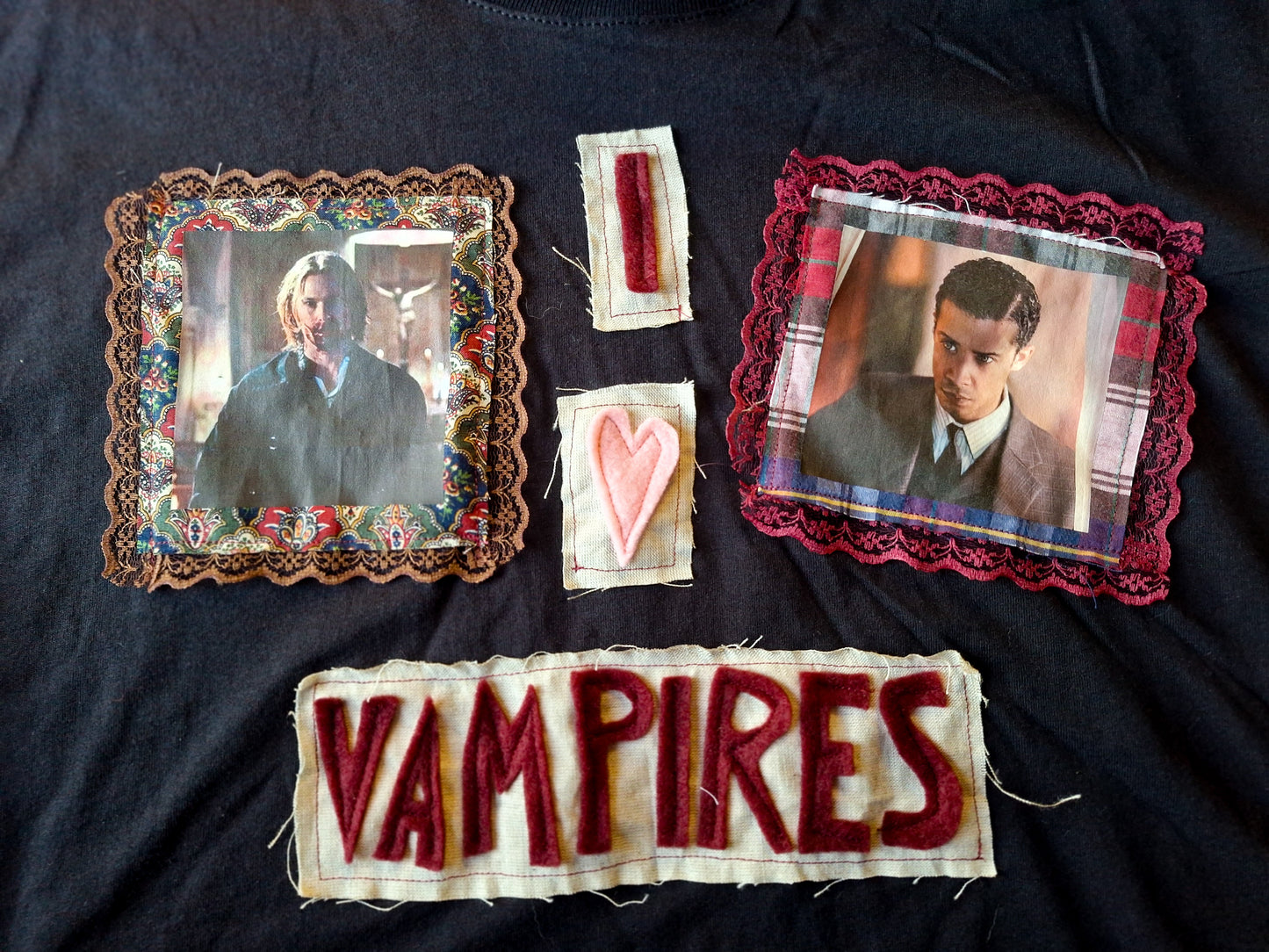 I Heart Vampires T-shirt Louis & Lestat (Interview with the Vampire, The Vampire Lestat)