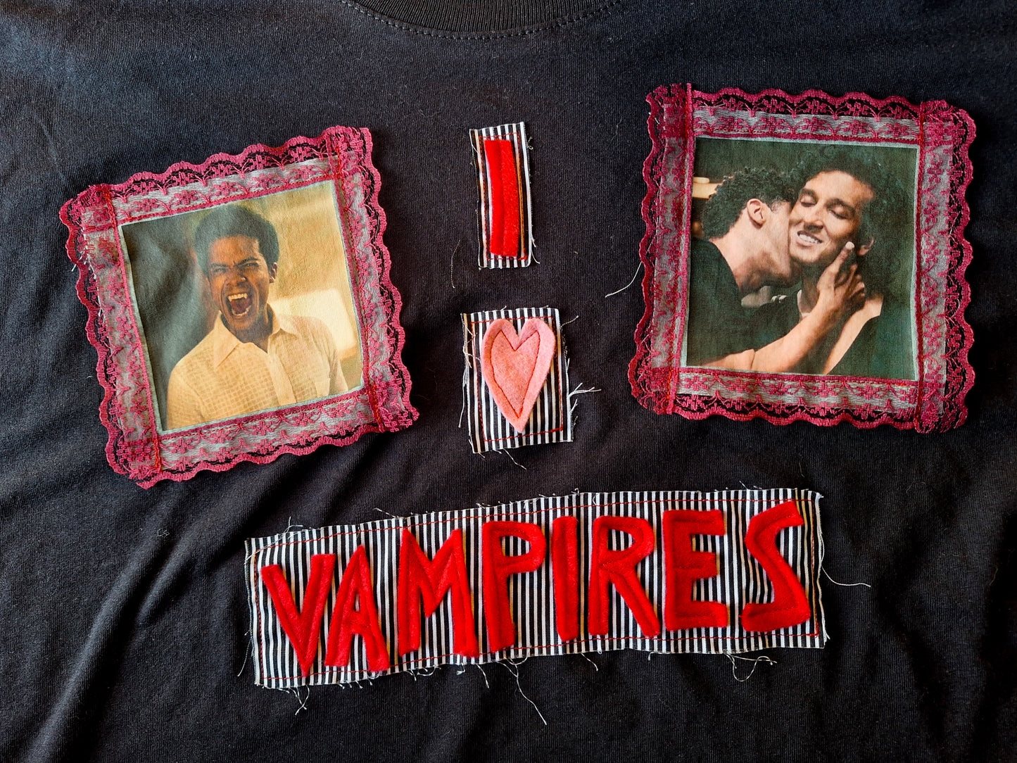 I Heart Vampires T-shirt Louis & Armand (Interview with the Vampire, The Vampire Lestat)