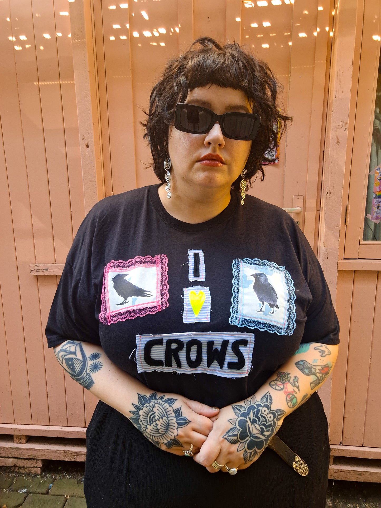 I Heart Crows T-shirt