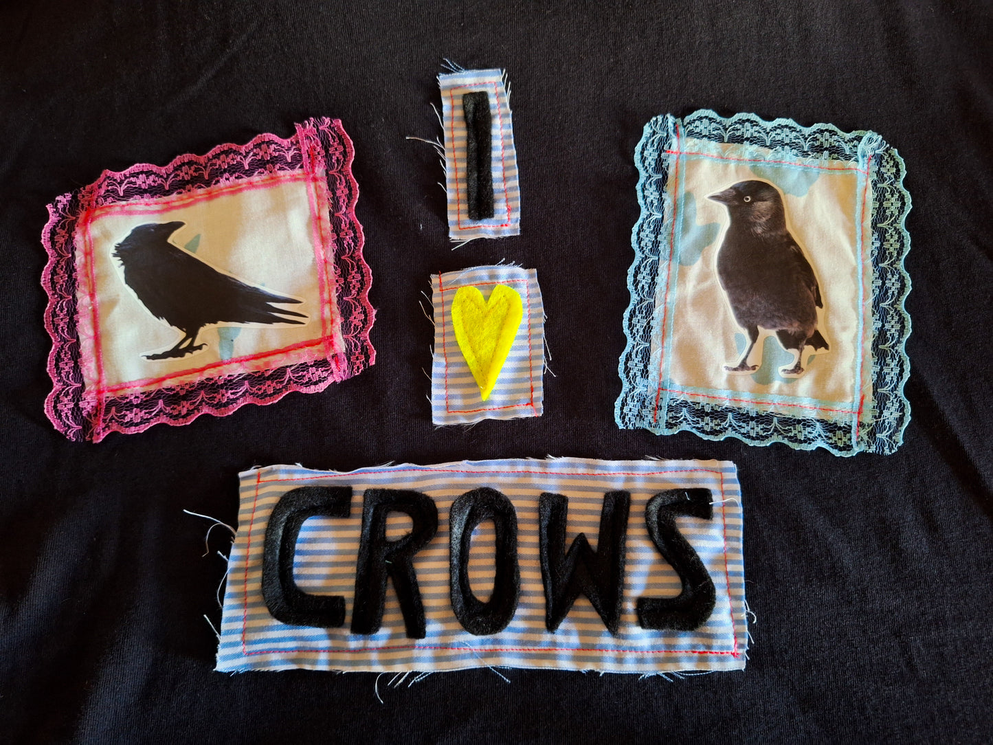 I Heart Crows T-shirt