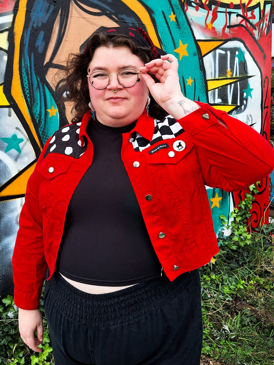 Red Hot Denim Jacket