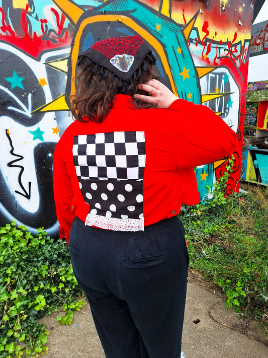 Red Hot Denim Jacket