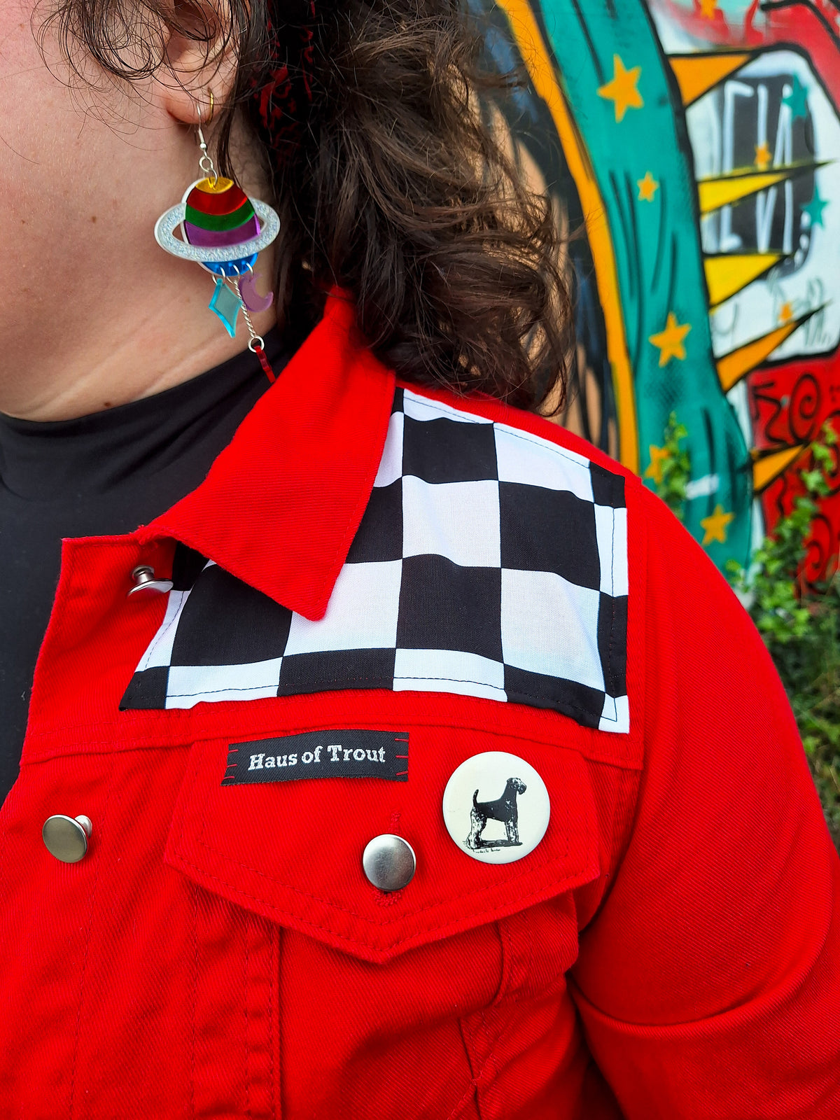 Red Hot Denim Jacket