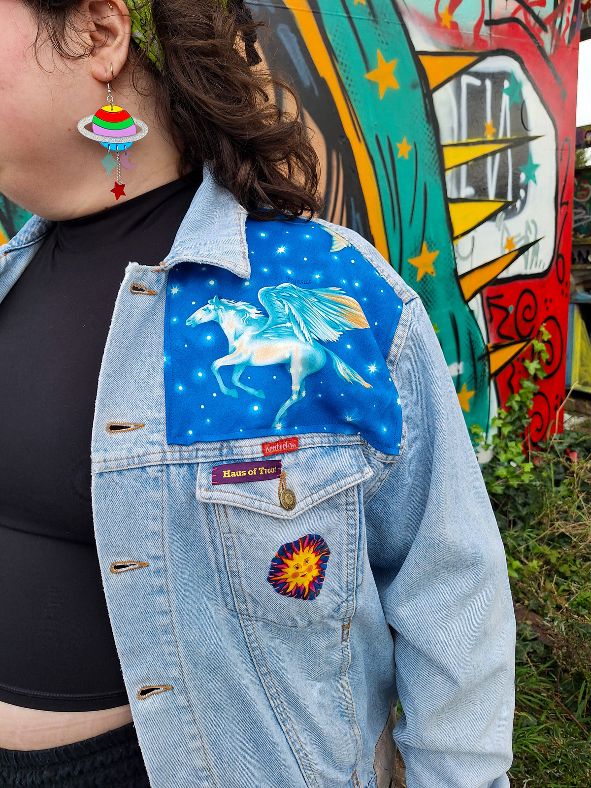 Starry Night Denim Jacket