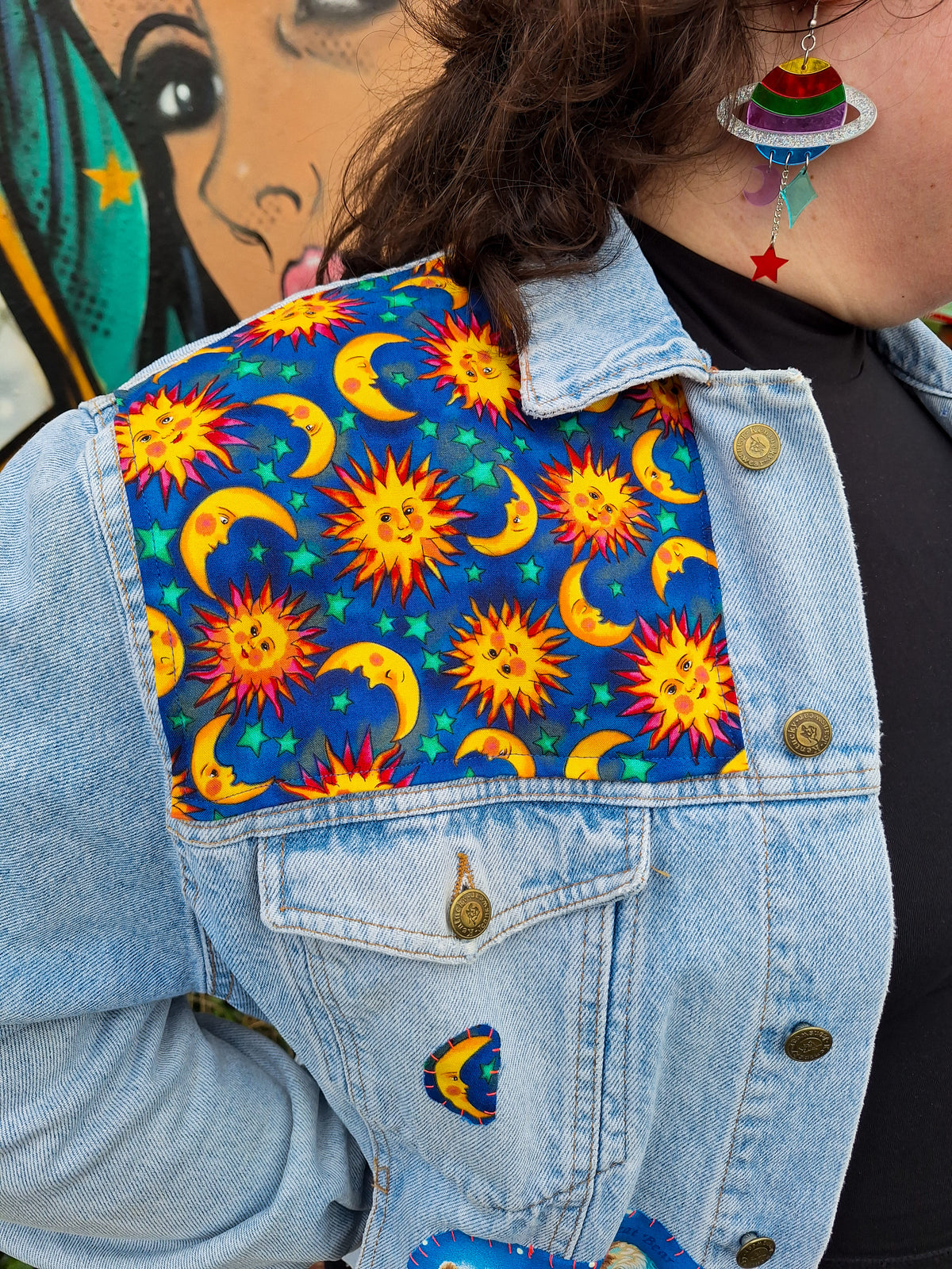 Starry Night Denim Jacket