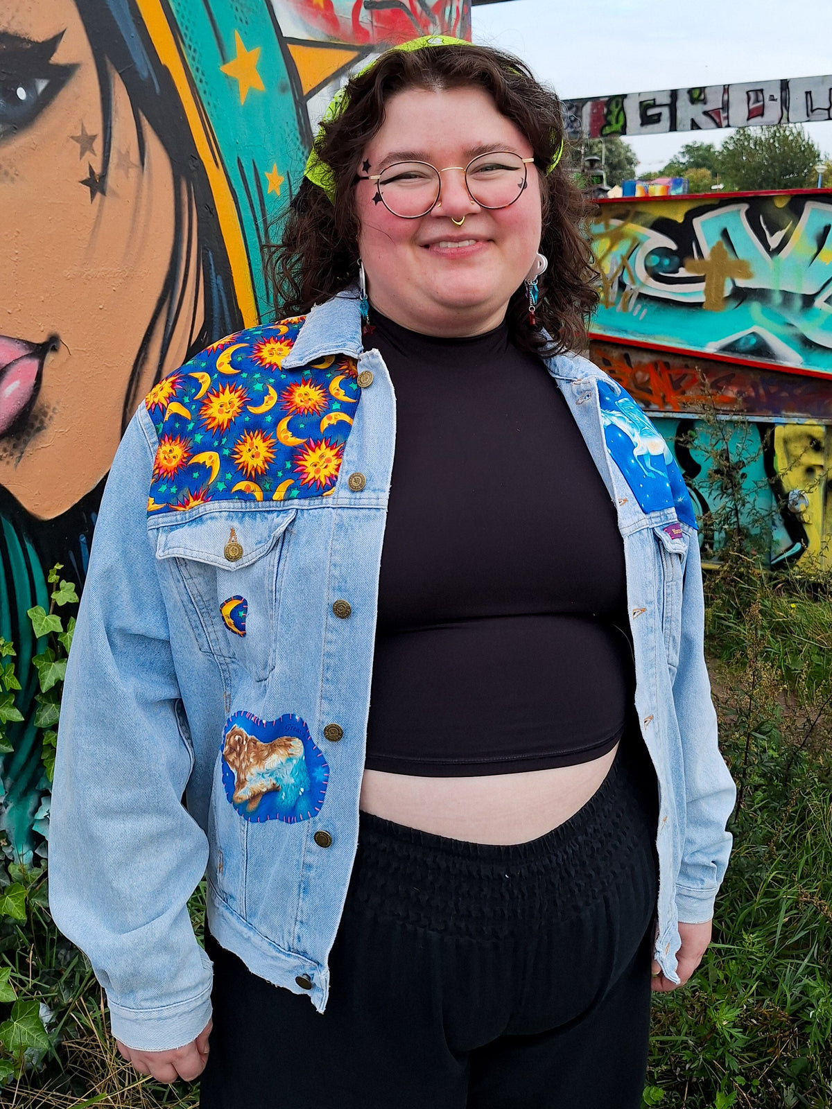 Starry Night Denim Jacket