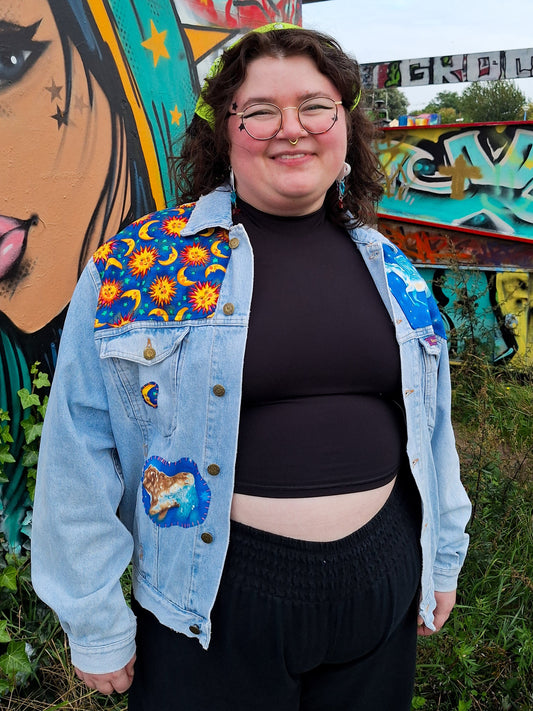 Starry Night Denim Jacket