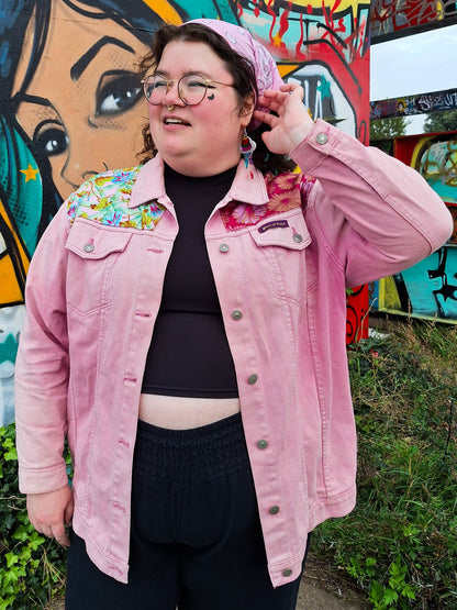 Pretty in Pink Denim Jacket