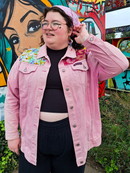 Pretty in Pink Denim Jacket