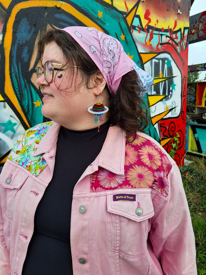 Pretty in Pink Denim Jacket