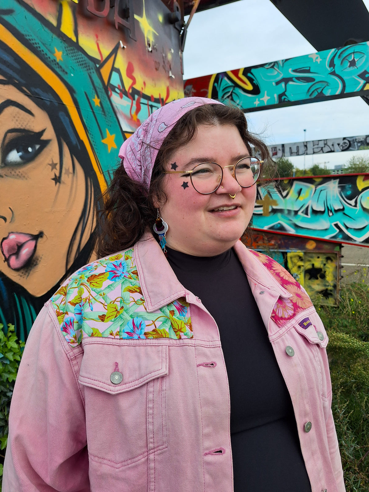 Pretty in Pink Denim Jacket