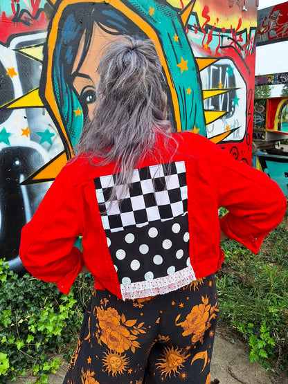 Red Hot Denim Jacket